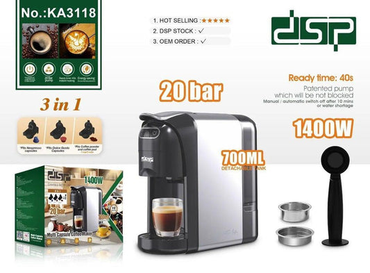 DSP Multi Capsule Coffee Maker