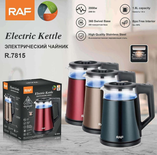 RAF Electric Kettle 1.8L 2000 Watts