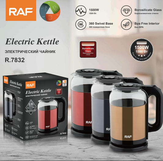 RAF Electric Kettle 2L 1500 Watts