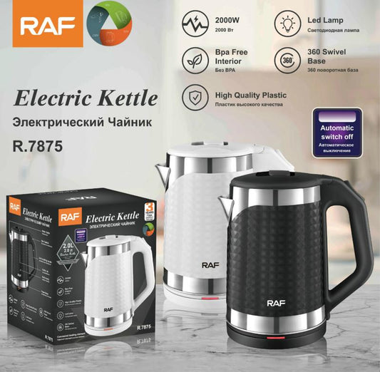 RAF Electric Kettle 2L 2000 Watts